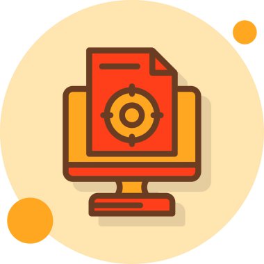 Kamera. Web simgesi basit illüstrasyon