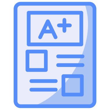 Kitap. Web simgesi basit illüstrasyon