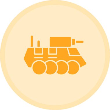 Askeri Tank. Basit tasarım