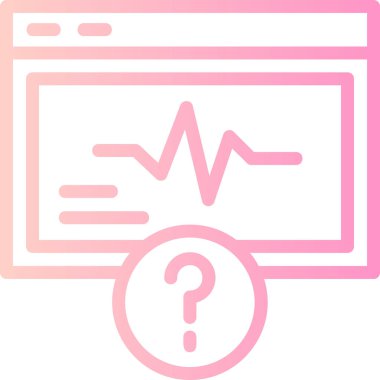 izleyici ikon vektör illüstrasyonu