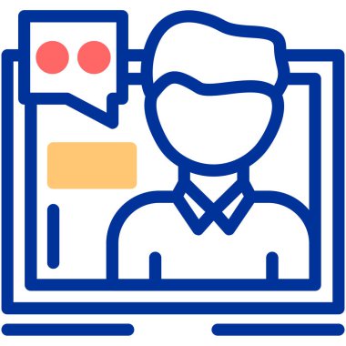 Çağrı merkezi operatörü. Basit tasarım