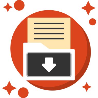 dosya dizin vektör simgesi