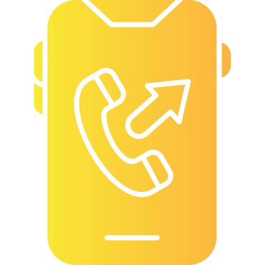 telefon simgesi, vektör illüstrasyonu