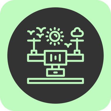 modern simge vektör illüstrasyonu