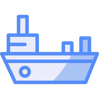 gemi web simgesi basit tasarım