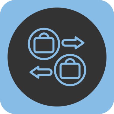 seo modern simgesinin vektör illüstrasyonu