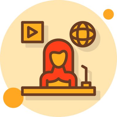 Video kamera. Basit resimleme