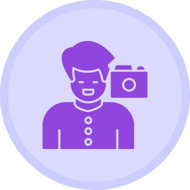 Bir resim simgesinin vektör illüstrasyonu