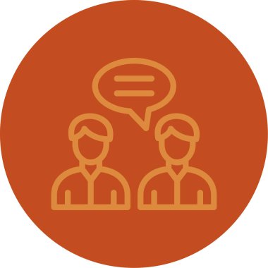 İnsan simgesinin vektör illüstrasyonu