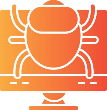 Çizgi film simgesinin vektör çizimi