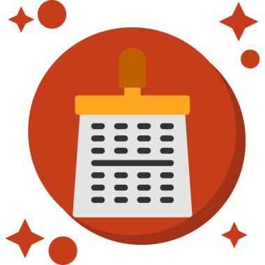 Takvim simgesini düz tasarım