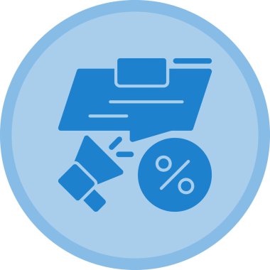 İş ve finans simgesinin vektör illüstrasyonu