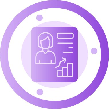 Büyüteci olan bir adamın vektör çizimi