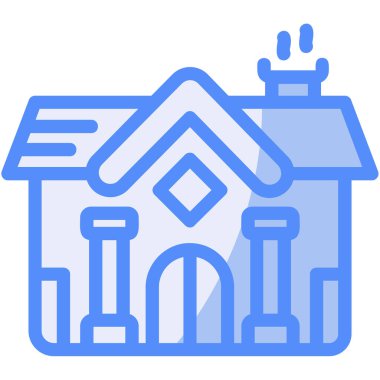 ev simgesi, basit illüstrasyon