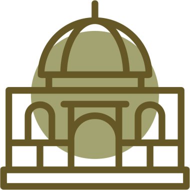 Cami simge tasarlamak vektör