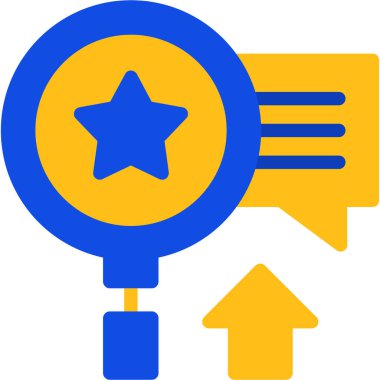 yıldız simgesi, vektör çizimi