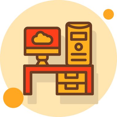 bulut veritabanı veri simgesi