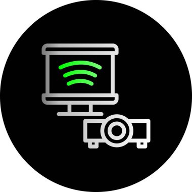 Seo simgesinin vektör illüstrasyonu