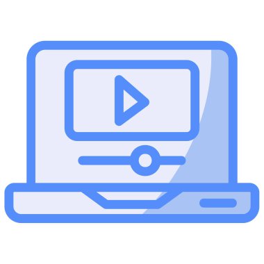 Bilgisayar. Web simgesi basit tasarım