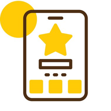 akıllı telefon simgesi vektör illüstrasyonu