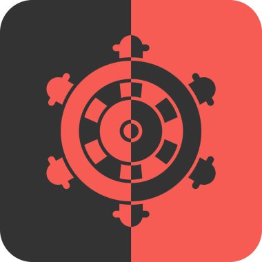 Bir oyun simgesinin vektör illüstrasyonu