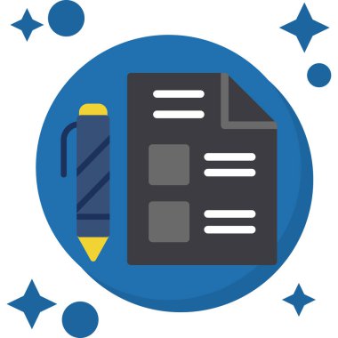 belge web simgesi basit tasarım