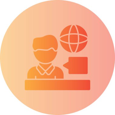 iş simgesi vektör illüstrasyonu