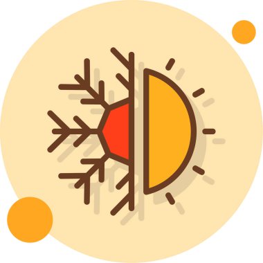 Güneş. Web simgesi basit illüstrasyon