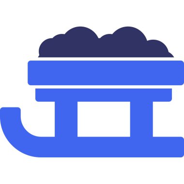 Bulut. Web simgesi basit illüstrasyon