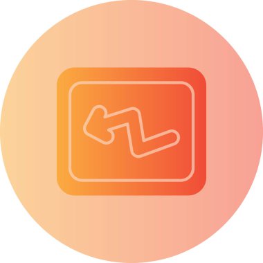 ok simgesinin vektör illüstrasyonu