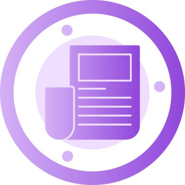 Modern simgenin vektör illüstrasyonu