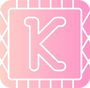 Modern simgenin vektör illüstrasyonu