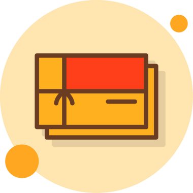 kutu teslim paketi simgesi