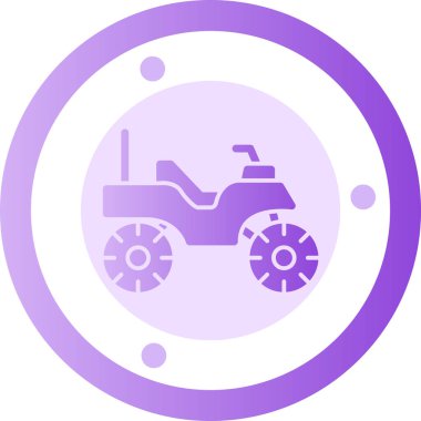 motosiklet simgesi vektör illüstrasyonu