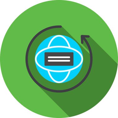 seo modern simgesinin vektör illüstrasyonu