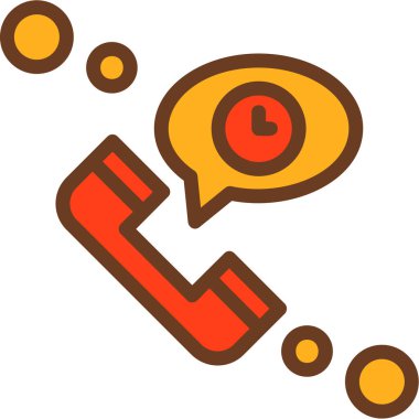 telefon simgesi vektör illüstrasyonu