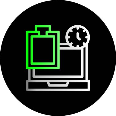 vektör Takvimi Simgesi illüstrasyonu