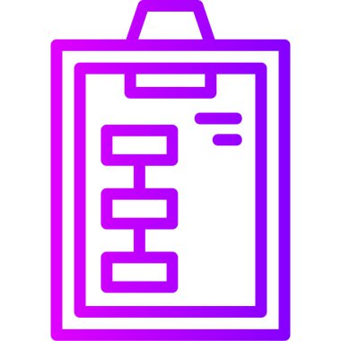 Belge. Web simgesi basit tasarım