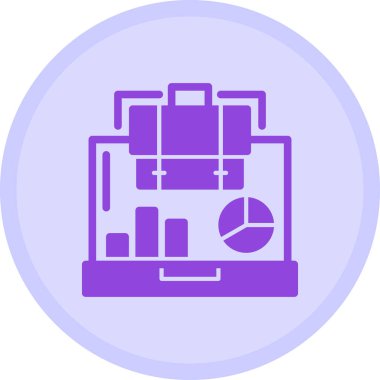 Bir simge torbasının vektör illüstrasyonu