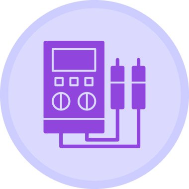 Modern b 'nin vektör çizimi pil ikonundan yoksun