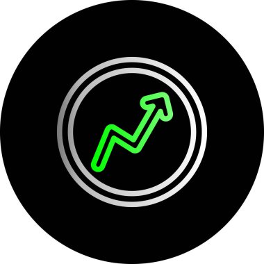 Ok. Web simgesi basit illüstrasyon