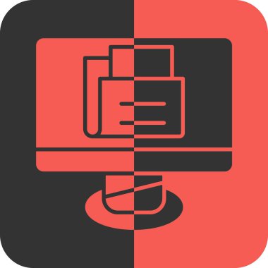 seo modern simgesinin vektör illüstrasyonu