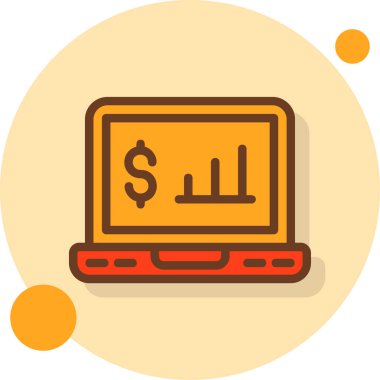 İş büyütme ikonu. düz dizayn biçimi 10