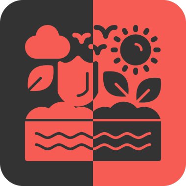 Vektör illüstrasyonu, simge ögesi biçimi