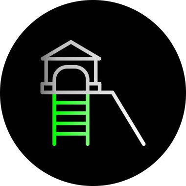 Yapı simgesinin vektör illüstrasyonu