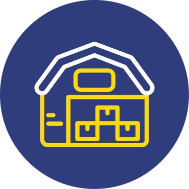 vektör ev illüstrasyon simgesi