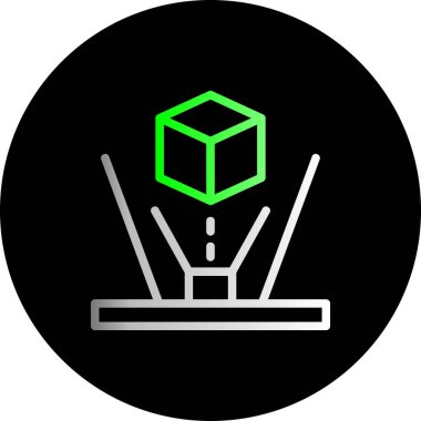 seo modern simgesinin vektör illüstrasyonu