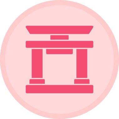 Yapı simgesinin vektör illüstrasyonu