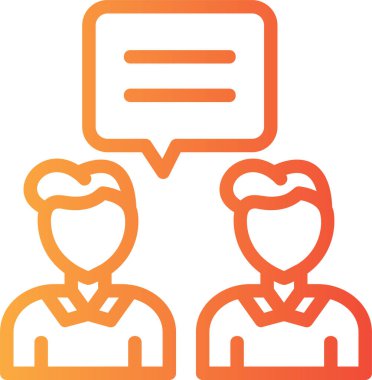 İş ve finans simgesinin vektör illüstrasyonu