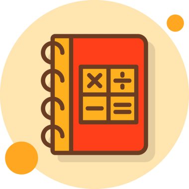 kitap simgesi vektör illüstrasyonu